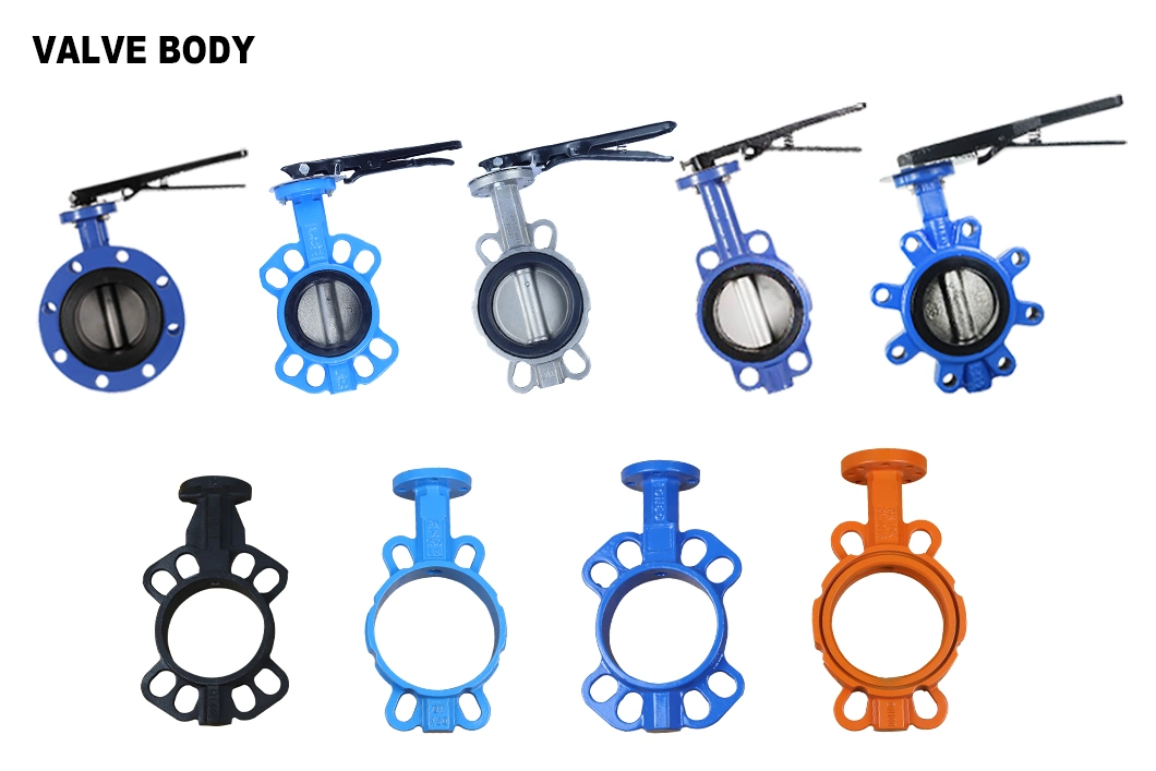 China Factory Directly Supply 2/4/6/8/10/12 Inch Electric Actuator Wafer Type Butterfly Valve with Pneumatic Actuator