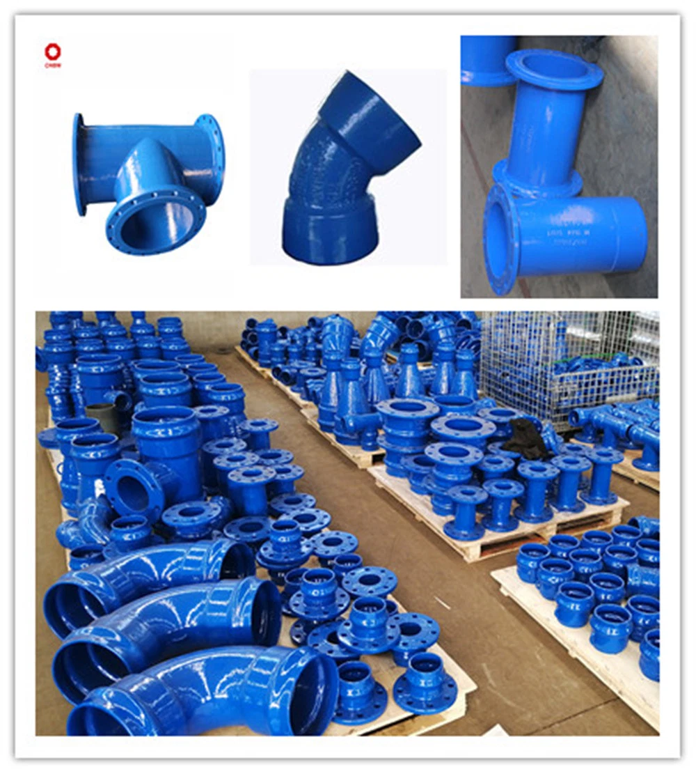 Awwa/ANSI/ISO2531/En598/En545 Ductile Iron Pipe Fittings