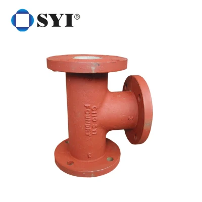 Syi Chine Awwa C100 Fonte ductile Dci Raccord de tuyau conique à bride pour l'approvisionnement en eau